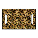 Gold Leopard (NOT Real) Glitter Print Golf Cart Seat Cover