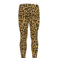 Gold Leopard (NOT Real) Glitter Print Men's Leggings
