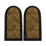 Gold Leopard (NOT Real) Glitter Print Skillet Handle Cover