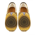 Gold Lights Kaleidoscope Print Casual Shoes