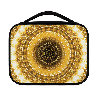 Gold Lights Kaleidoscope Print Classic Bible Case