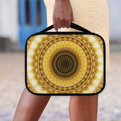 Gold Lights Kaleidoscope Print Classic Bible Case