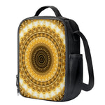 Gold Lights Kaleidoscope Print Crossbody Lunch Bag
