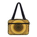 Gold Lights Kaleidoscope Print Double Strap Bible Bag