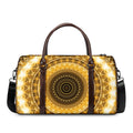Gold Lights Kaleidoscope Print Duffel Bag