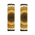 Gold Lights Kaleidoscope Print Handle Covers