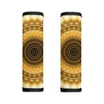 Gold Lights Kaleidoscope Print Handle Covers