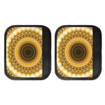 Gold Lights Kaleidoscope Print Handle Covers