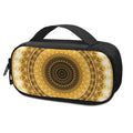 Gold Lights Kaleidoscope Print Portable Cooler Travel Case