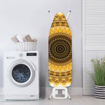 Gold Lights Kaleidoscope Print Ironing Board Cover