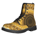 Gold Lights Kaleidoscope Print Backpack