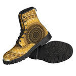 Gold Lights Kaleidoscope Print Backpack