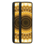 Gold Lights Kaleidoscope Print Refrigerator Handle Covers