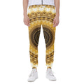 Gold Lights Kaleidoscope Print Joggers