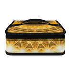 Gold Lights Kaleidoscope Print Small Lunch Bag