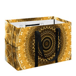 Gold Lights Kaleidoscope Print Utility Tote Bag