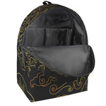 Gold Moon And Sun Print Backpack