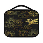 Gold Moon And Sun Print Classic Bible Case