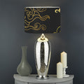 Gold Moon And Sun Print Drum Lamp Shade