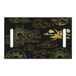 Gold Moon And Sun Print Golf Cart Seat Cover