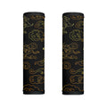 Gold Moon And Sun Print Handle Covers