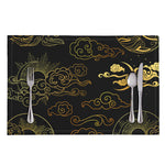 Gold Moon And Sun Print Placemat