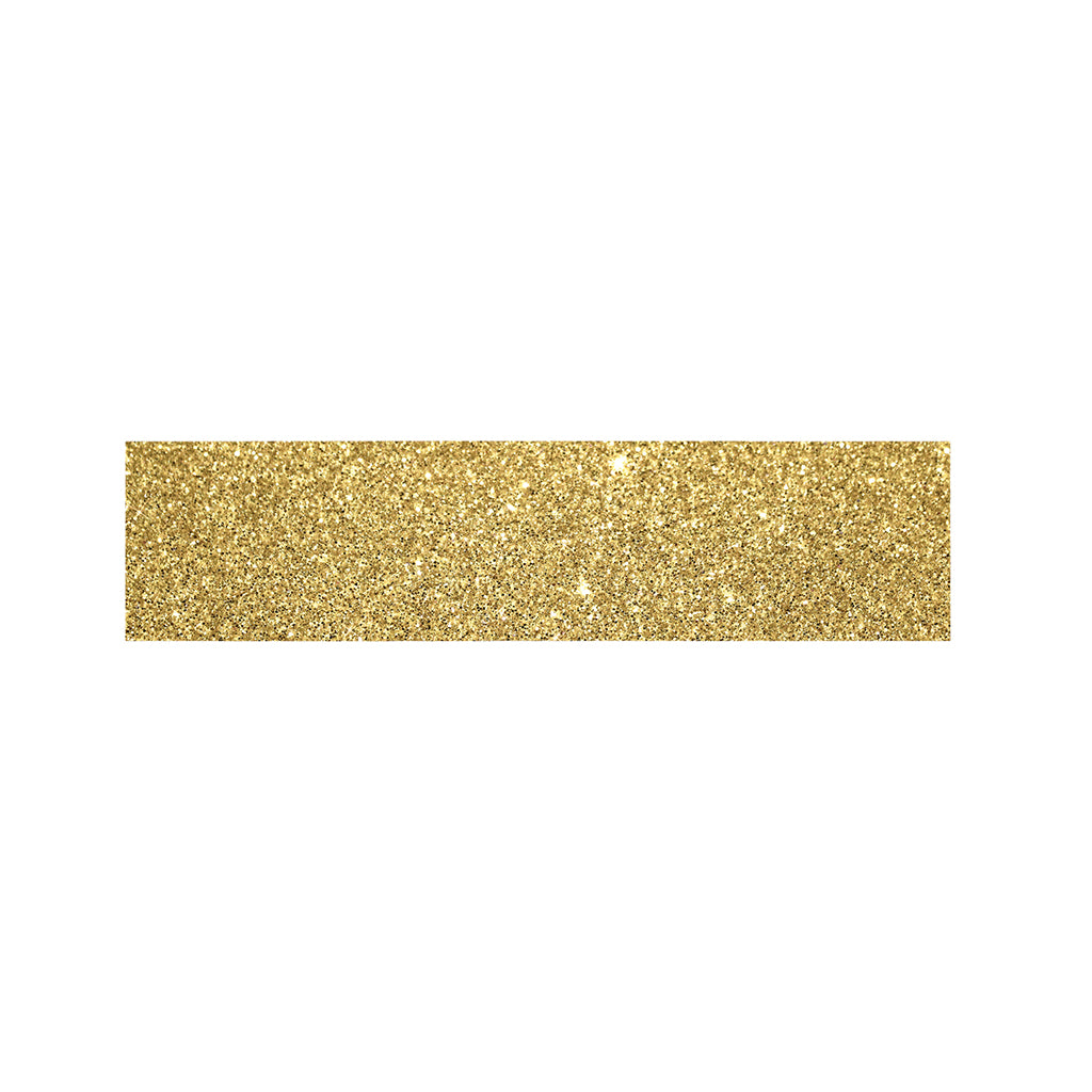 Gold (NOT Real) Glitter Print Bed Runner