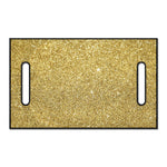 Gold (NOT Real) Glitter Print Golf Cart Seat Cover