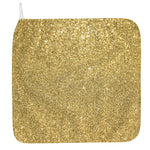 Gold (NOT Real) Glitter Print Hand Towel