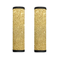 Gold (NOT Real) Glitter Print Handle Covers