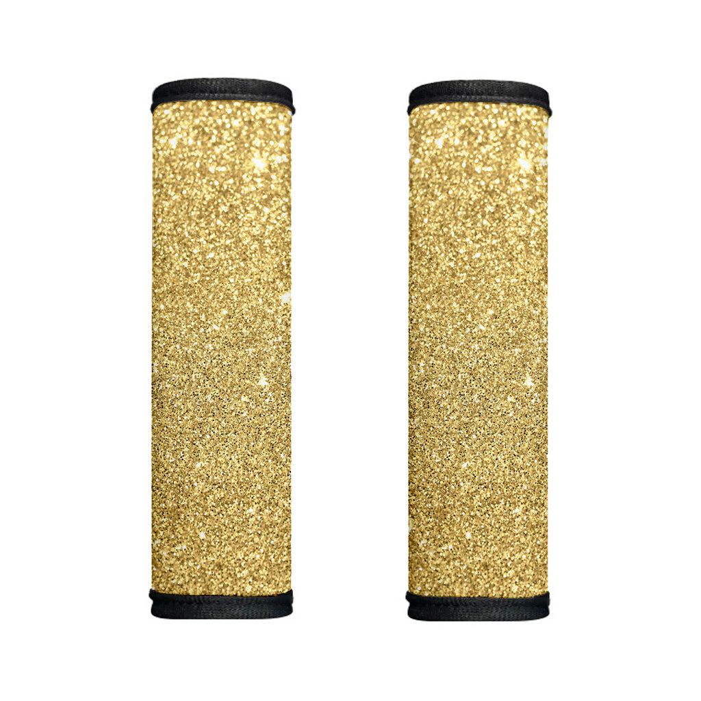 Gold (NOT Real) Glitter Print Handle Covers