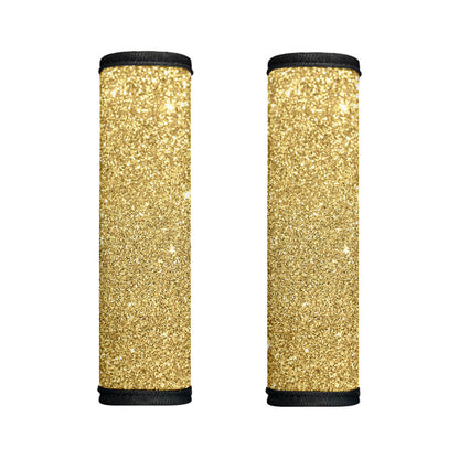 Gold (NOT Real) Glitter Print Handle Covers
