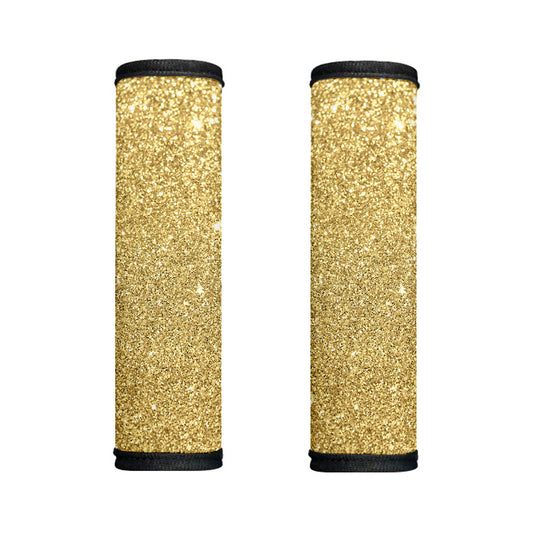 Gold (NOT Real) Glitter Print Handle Covers