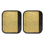 Gold (NOT Real) Glitter Print Handle Covers