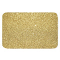 Gold (NOT Real) Glitter Print Indoor Door Mat