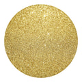 Gold (NOT Real) Glitter Print Round Blanket