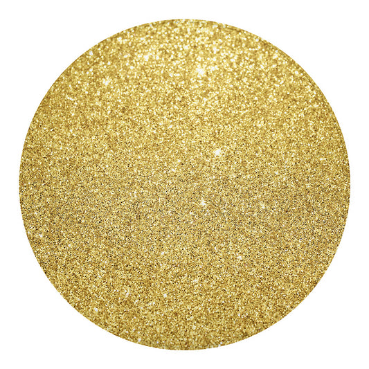 Gold (NOT Real) Glitter Print Round Blanket