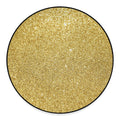 Gold (NOT Real) Glitter Print Round Floor Mat