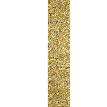 Gold (NOT Real) Glitter Print Table Runner