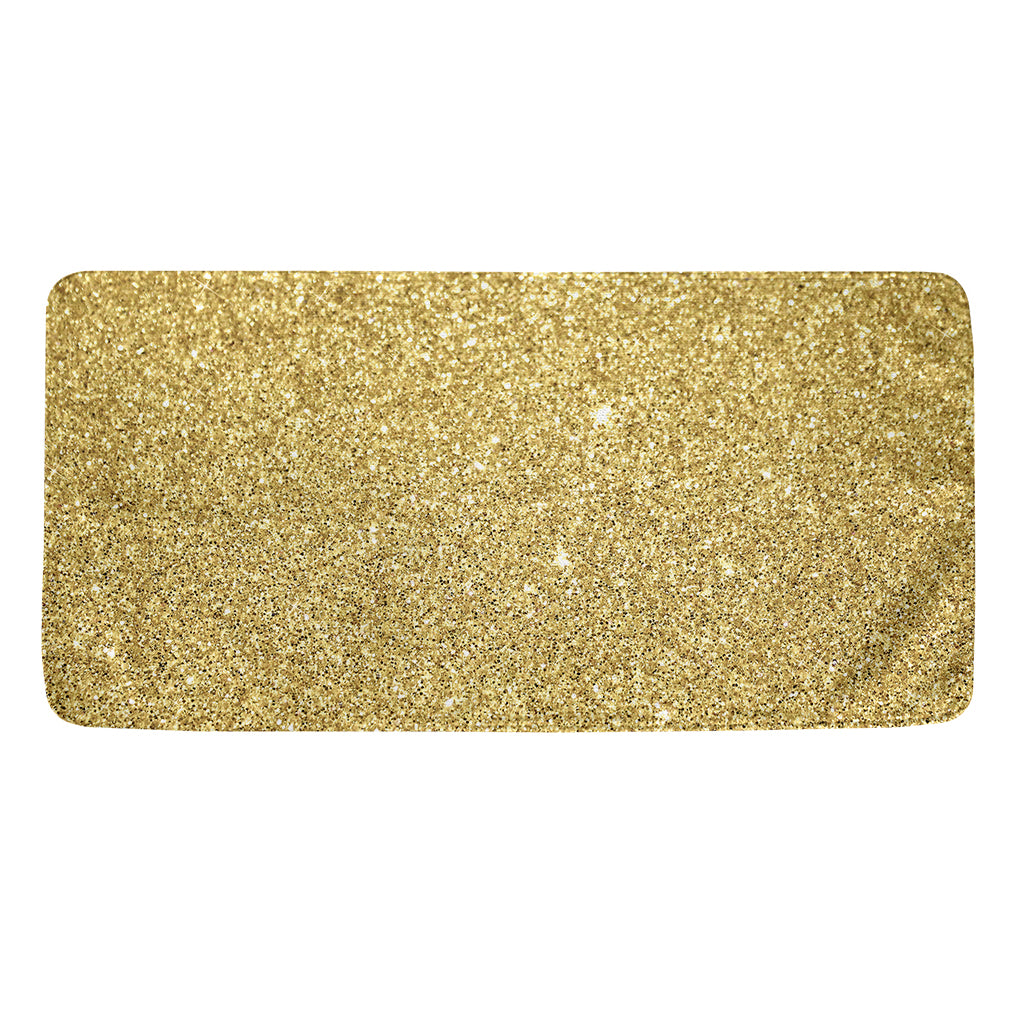 Gold (NOT Real) Glitter Print Towel