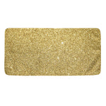 Gold (NOT Real) Glitter Print Towel