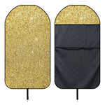 Gold (NOT Real) Glitter Print Waterproof Car Seat Cover