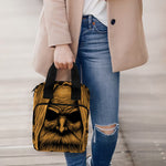 Gold Odin With Huginn And Muninn Print Bible Tote Bag
