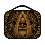 Gold Odin With Huginn And Muninn Print Classic Bible Case