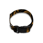 Gold Odin With Huginn And Muninn Print Dog Collar