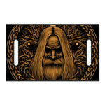 Gold Odin With Huginn And Muninn Print Golf Cart Seat Cover