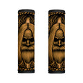 Gold Odin With Huginn And Muninn Print Handle Covers