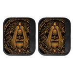 Gold Odin With Huginn And Muninn Print Handle Covers