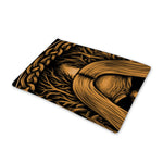 Gold Odin With Huginn And Muninn Print Pet Cooling Mat Cover