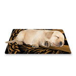 Gold Odin With Huginn And Muninn Print Pet Cooling Mat Cover